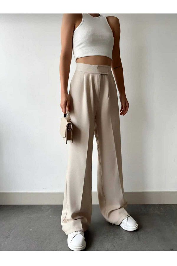 atafat Waisted Winter Palazzo Pants Trendyol