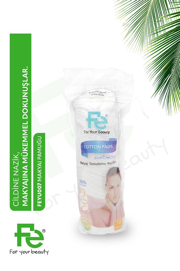 Fe-Makeup Removal Cotton 70 Pieces8693203050037 1