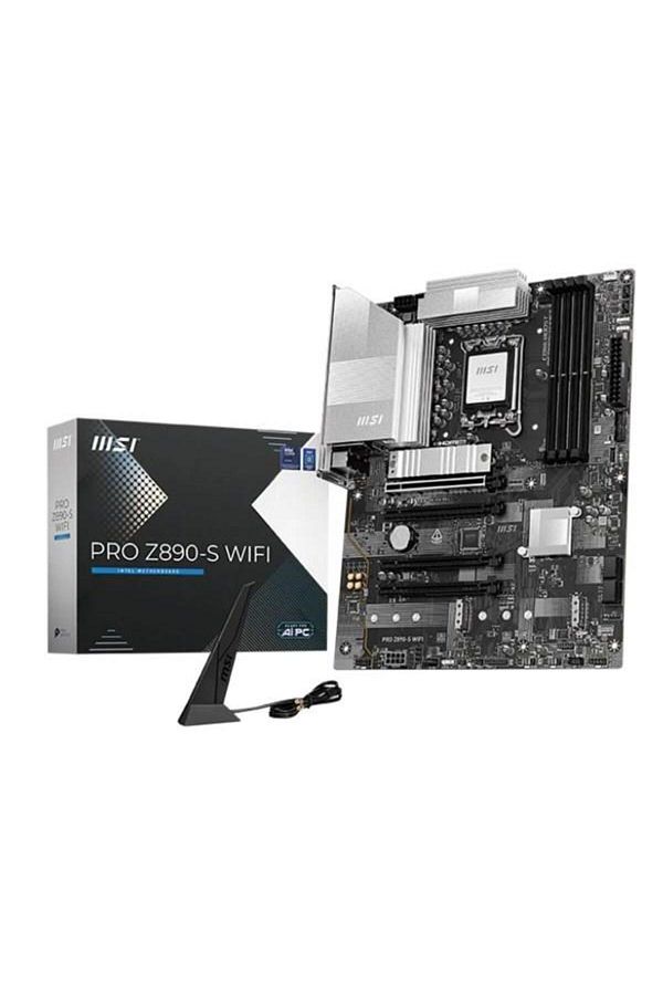 MSI-Pro Z890-S Wifi-7 Ddr5 Thunderbolt-Hdmi-Dp Pcie 5.0 1851P Atx 1