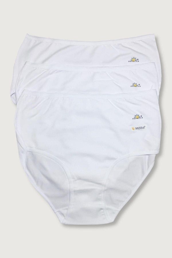 Papatya-High Waist Women's Panties - Pack of 3 1