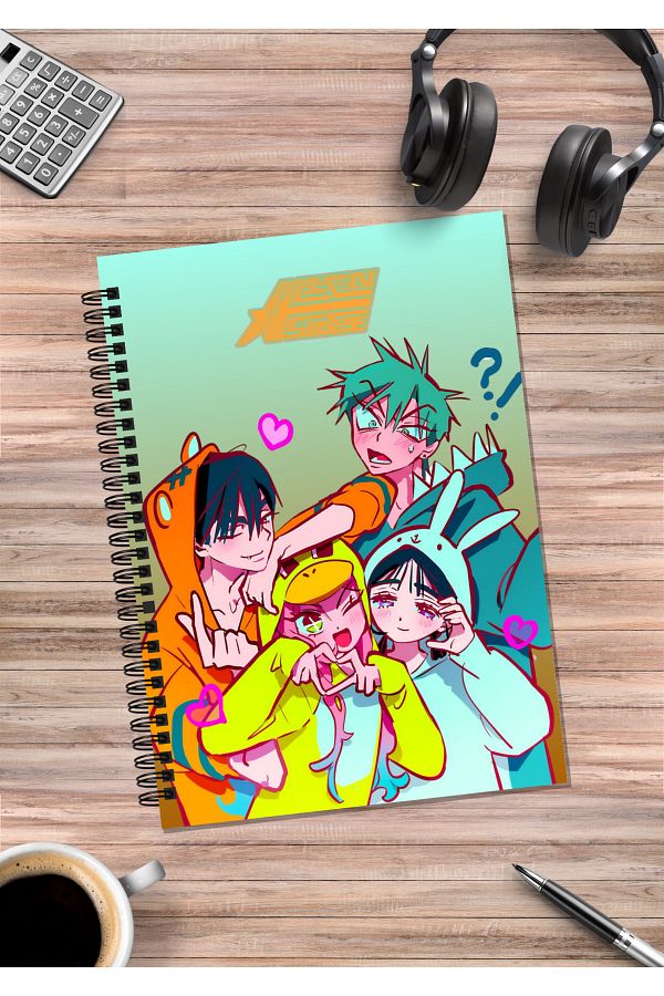 mertfigur-Alien Stage Anime Spiral Notebook A5 (50 Sheets) 1