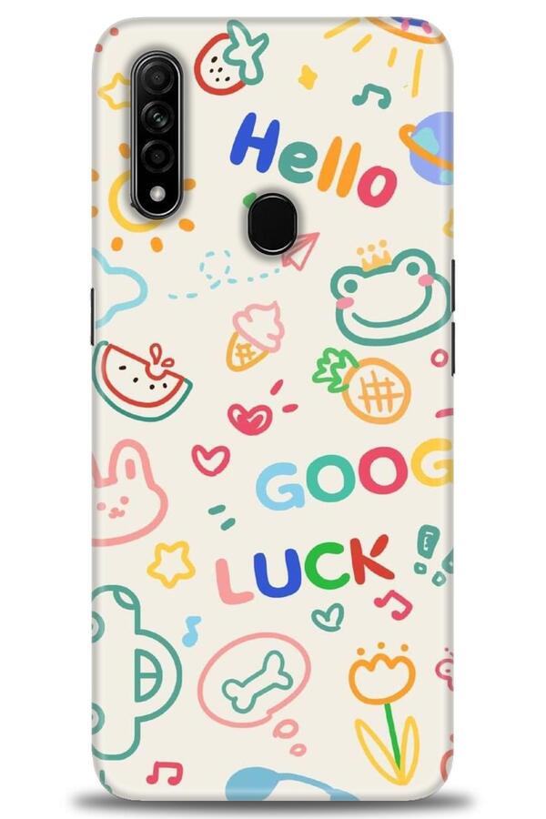 MRCİLETİSİM-Oppo A31 Case Hd Printed Case - Goog Luck 1