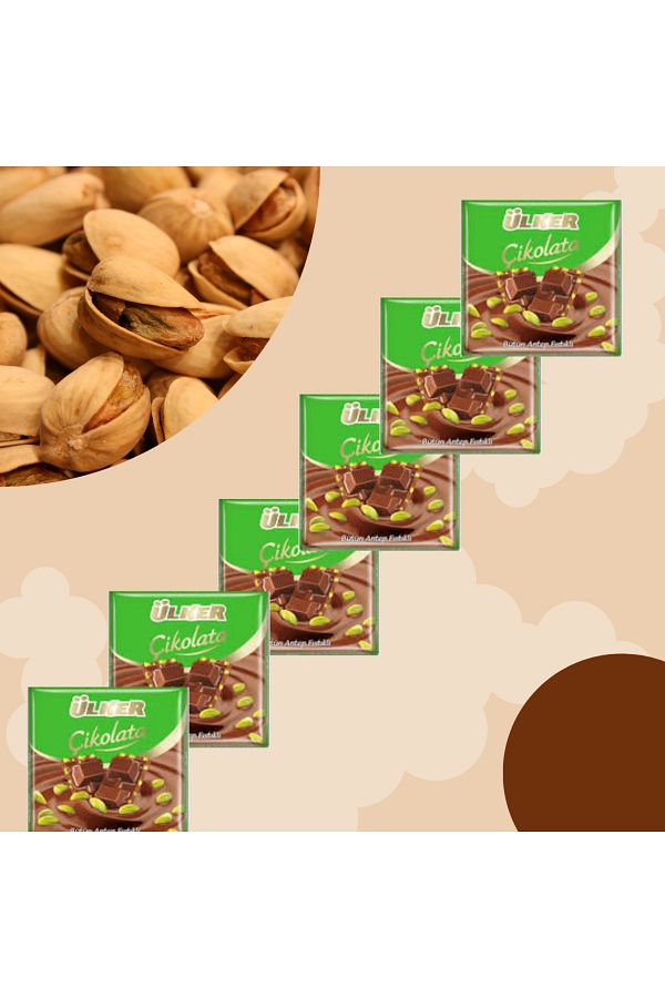 Ülker-Ulker Antep 6 X65 g Chocolate with Nuts 1