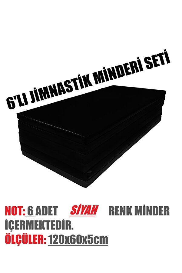 gürteks 60x120x5 Cm Çocuk Jimnastik Minderi (PVC) 6'lı Set