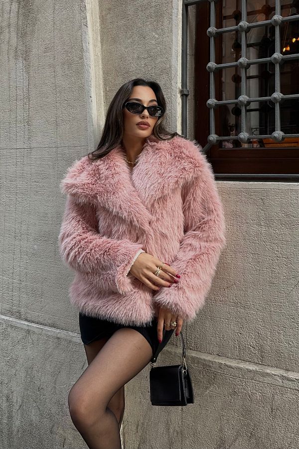 ASEDE-Extra Soft Texture Lined Plump Coat 1