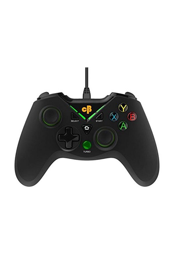 Cosmic Byte-C1070t Gamepad | Black | Wireless | For Pc/ps3 | Enhanced Grip | Double Triggers 1