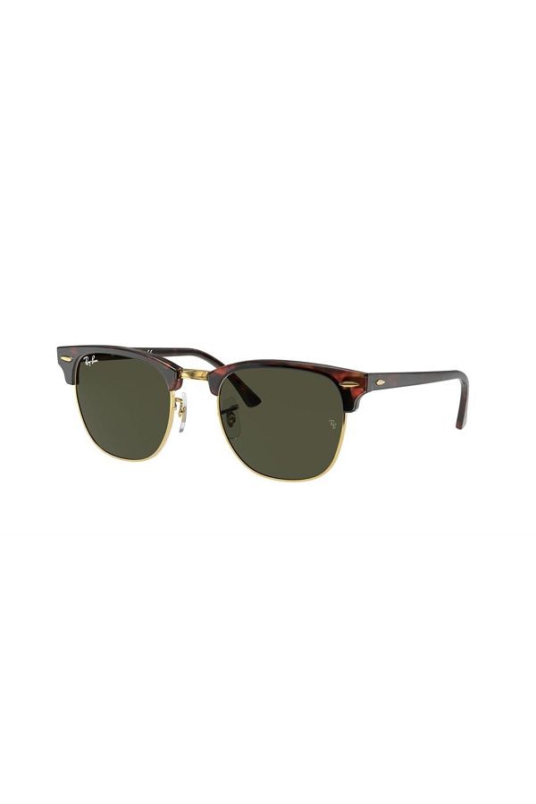 Ray-Ban-نظارة شمسية راي بان كلوب ماستر مربعة للجنسين - Rb 3016 - مقاس العدسة: 51 مم - لون سلحفاة وهمية على أريستا 1