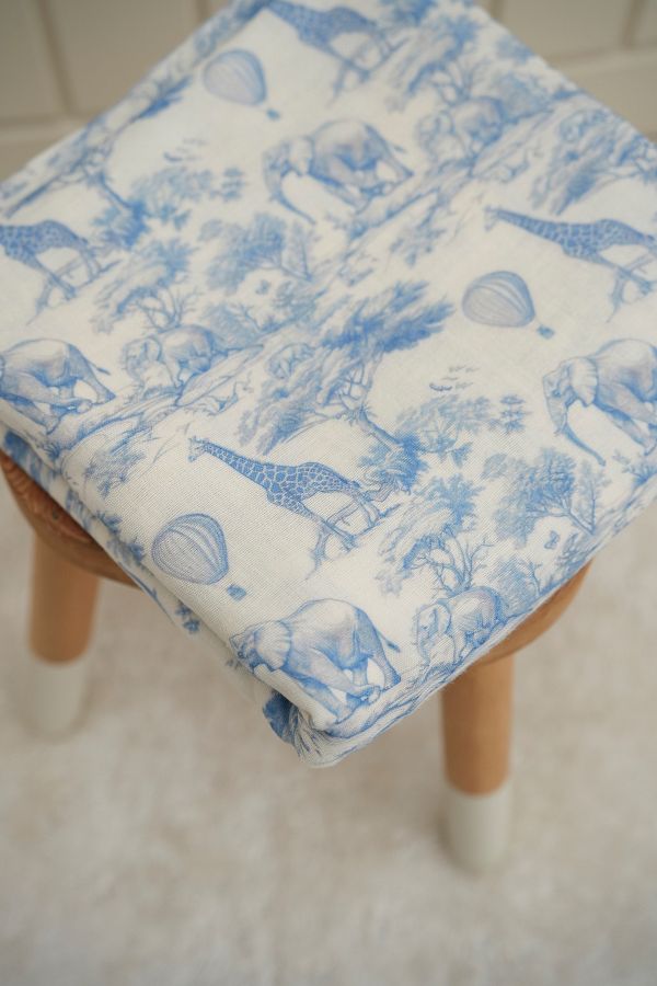 Tuğba Kuğu-Printed Muslin Fabric |   African Safari 1