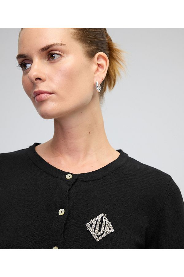 İpekyol-Cashmere and Wool Blended Embroidered Knitwear Cardigan 1