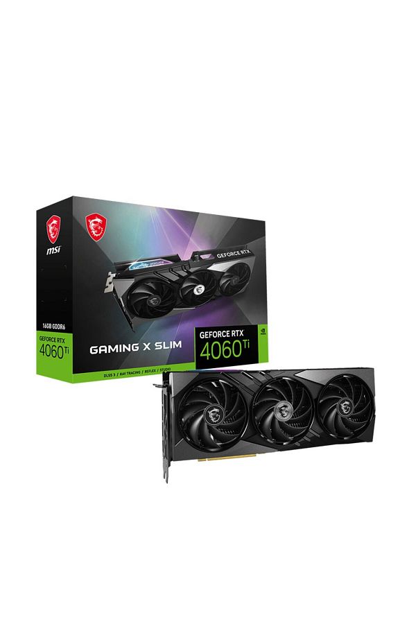 MSI-Geforce Rtx 4060 Ti - 16Gb Dlss 3 128Bit Gddr6 Nvidia Gaming Graphics Card 1