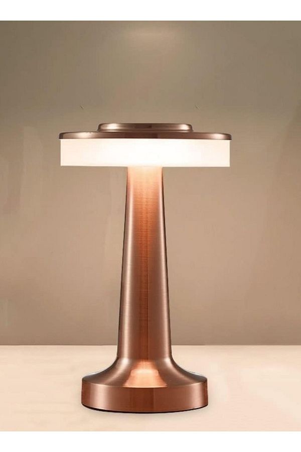 Taimi-Portable LED Table Lamp with Touch Sensor 1000mAh Thin corner Red 1