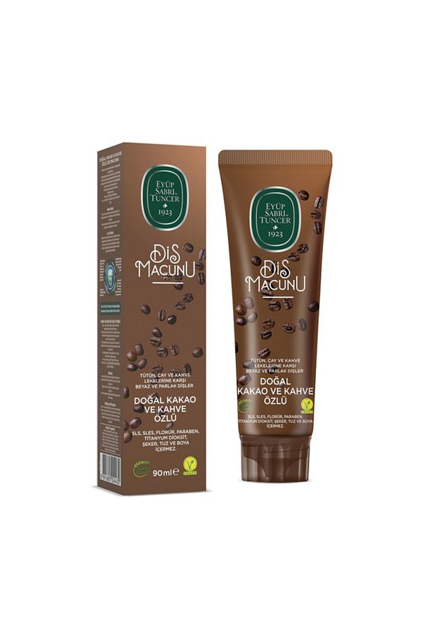 Eyüp Sabri Tuncer-Natural Cocoa and Coffee Extract Toothpaste 90 Ml 1