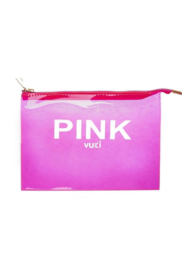 VUKİ-Colorful Zippered Transparent File (A5) 1