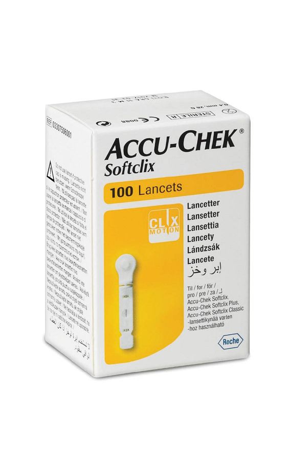 ACCU CHECK-Accu Chek Softclix Lancet 100/Pk 1
