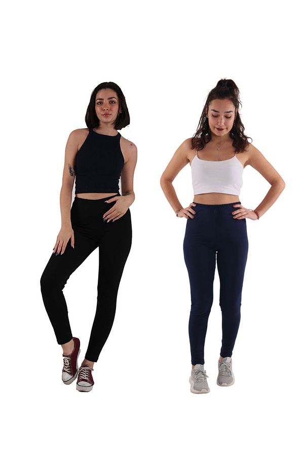 ASN concept-Black/Navy Tights 2 Pack 1
