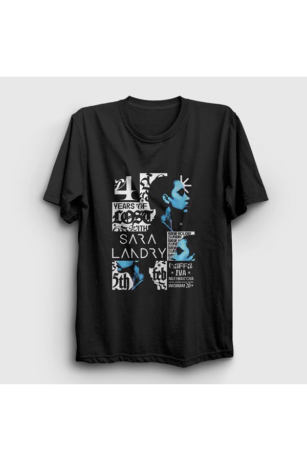 Presmono-Sara Landry Unisex Black Music Dj T-Shirt 513253 Tt 1