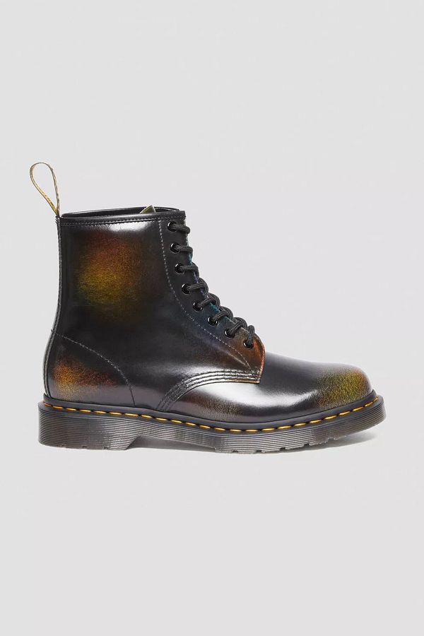 Dr. Martens-1460 FÜR PRIDE BLACK+MULTI RAINBOW RUB OFF 1