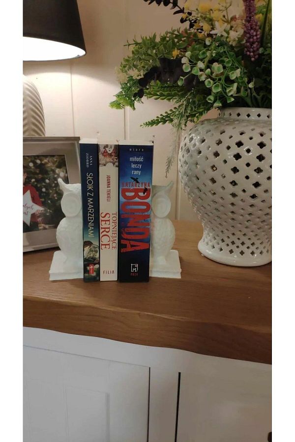 DESIGNBY-Owl Book Holder, Modern Owl Book Support, Bookends 1