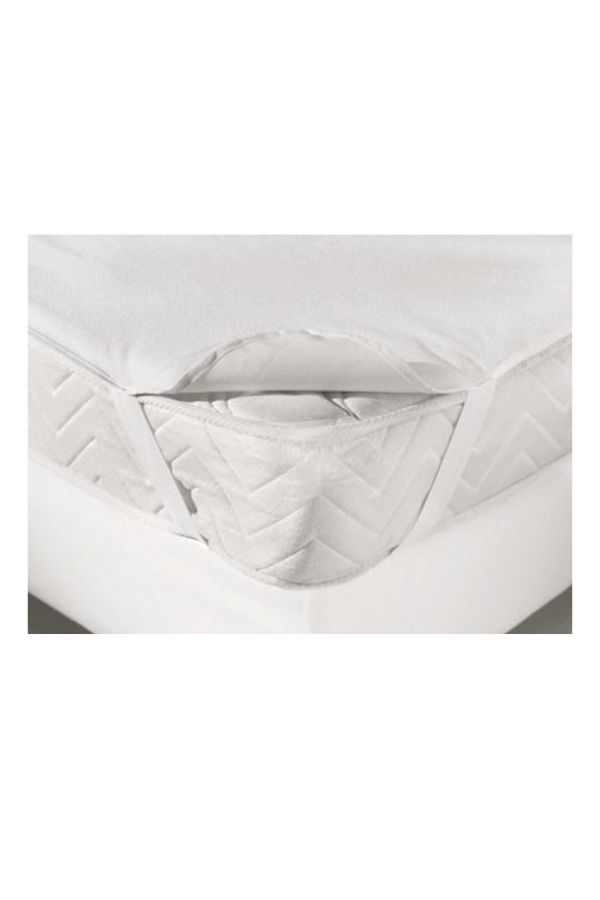 indigo ev tekstili-Polyester Towel with 4 Corners Elastic - Liquid Proof Mattress Protector Mattresses 1