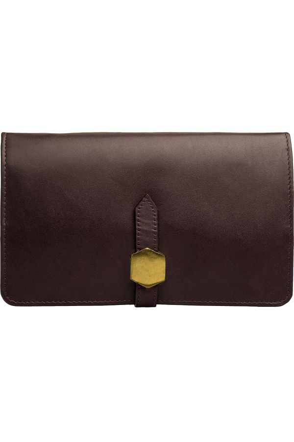 Hidesign-Travel 001 Women's Wallet - Genuine Leather, Black - Compact & Stylish Design 1