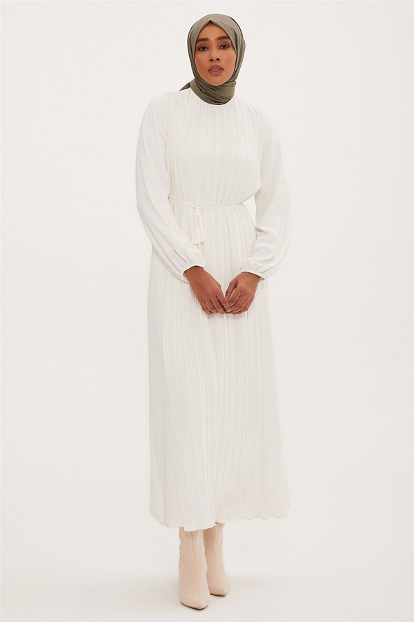 Armine-Rochie Ecru - Model 22k9435 1