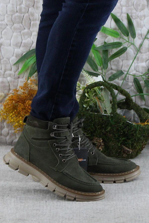 M.P.-M.P 242 1854 Comfortable Original Product Nubuck Genuine Leather Men's Boots 1