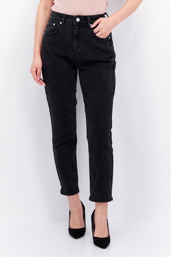 Asos Design-Women Petite Stretchable Jeans, Washed Black 1