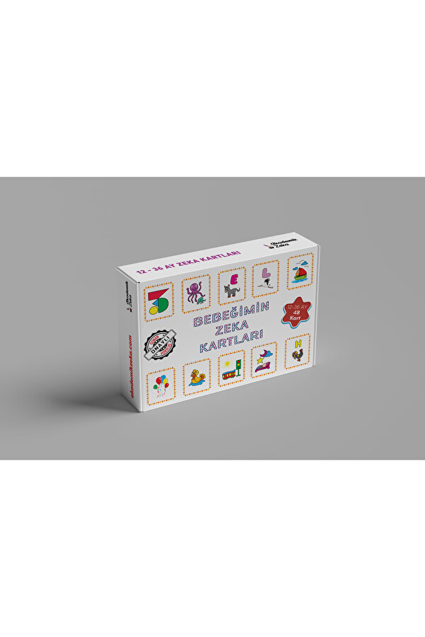 akademik zeka Bebeğimin Zeka Kartları 12-36 Ay
