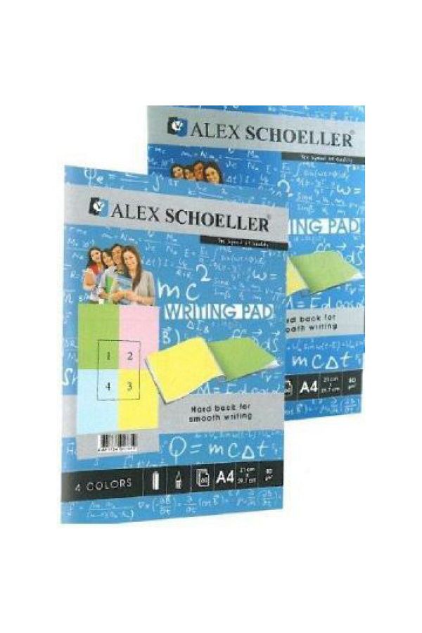 Alex Schoeller-A Şöller A4 Memo Pad Checked 1