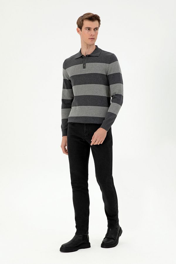 U.S. Polo Assn. Base. Polo Assn. Jeans 100 Cotton 1936946 Black Trendyol