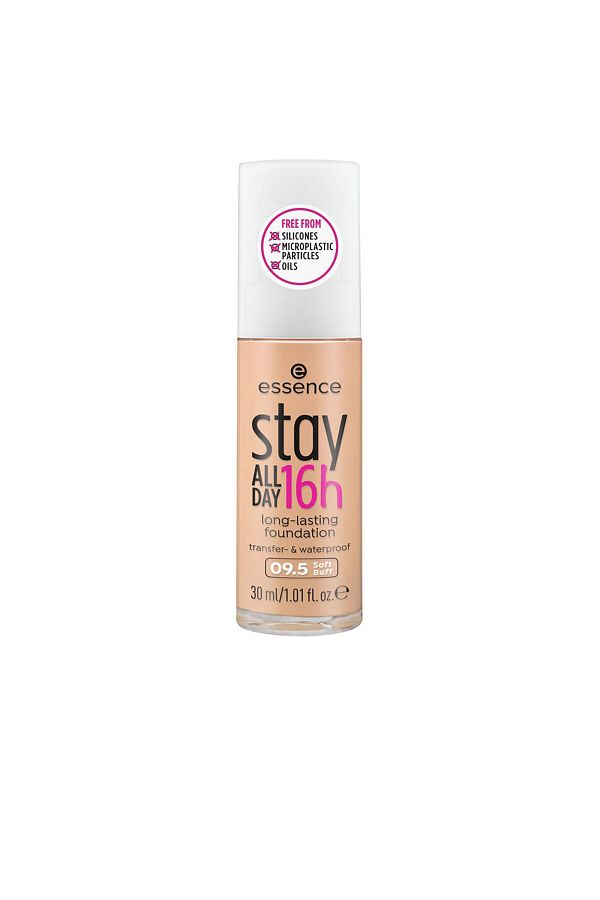 Essence-Stay All Day 16h Base De Maquillaje De Larga Duración #09,5- Soft Buff Essence 30 ml 1