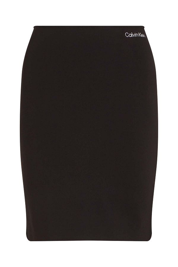 Calvin Klein-Milan Logo Elastic Skirt 1