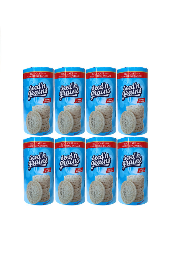 Shop Rice Bur Seed'n Grains Rice Cake Rice Burr 135 Gr 8 Pieces - Trendyol
