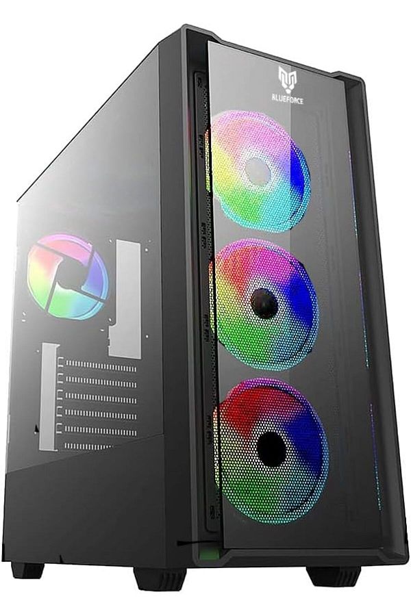 STOREMAX-Shpx Phoenix 4* with Rgb Fan Atx-Mini Atx Itx Compatible Mid Tower Gaming Gamer Computer Case Psu 1