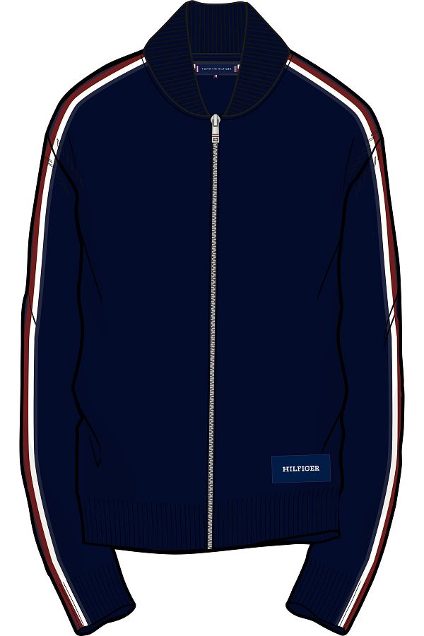 Tommy Hilfiger-Blue Men Cardigans 1