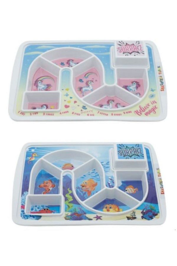 DERELİ-2 Pony Themed Children's Aquarium - Fun with Surprise, 2 Kinds of 23X30.5X3Cm Turkish Patent 1