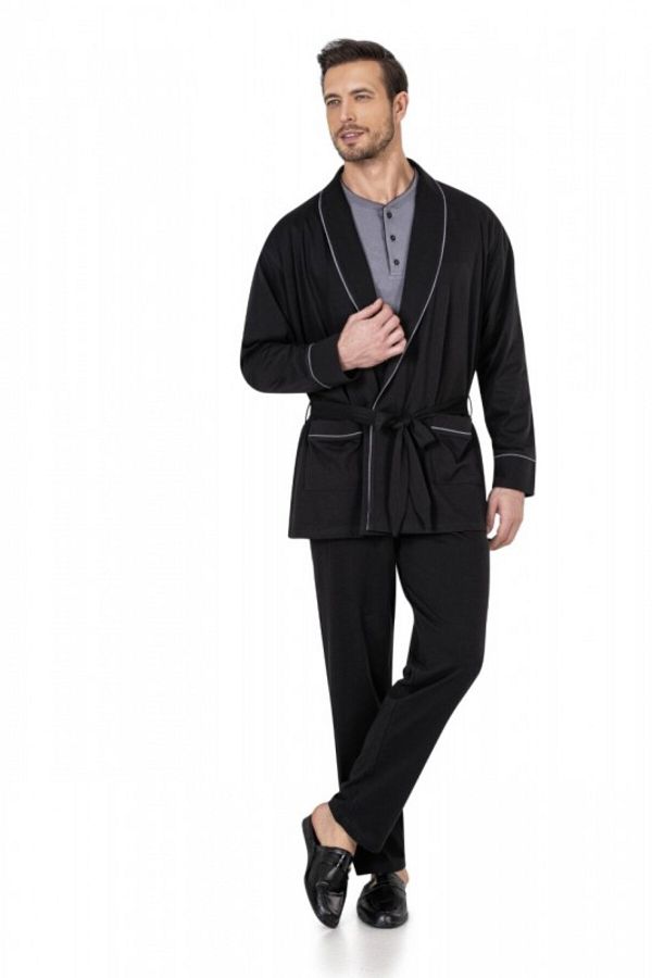 Pierre Cardin-Cotton Boxed Robotic-Pyjama-Sets-Boxer&Atlet-Socks 6-Piece Groom Dowry Set Q3U1O1K3.K1.A 1