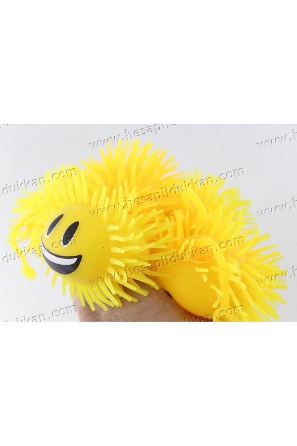 TATLI GÜNLER-Smiling Face Drawstring Ball - Illuminated Crop Stress Ball 1