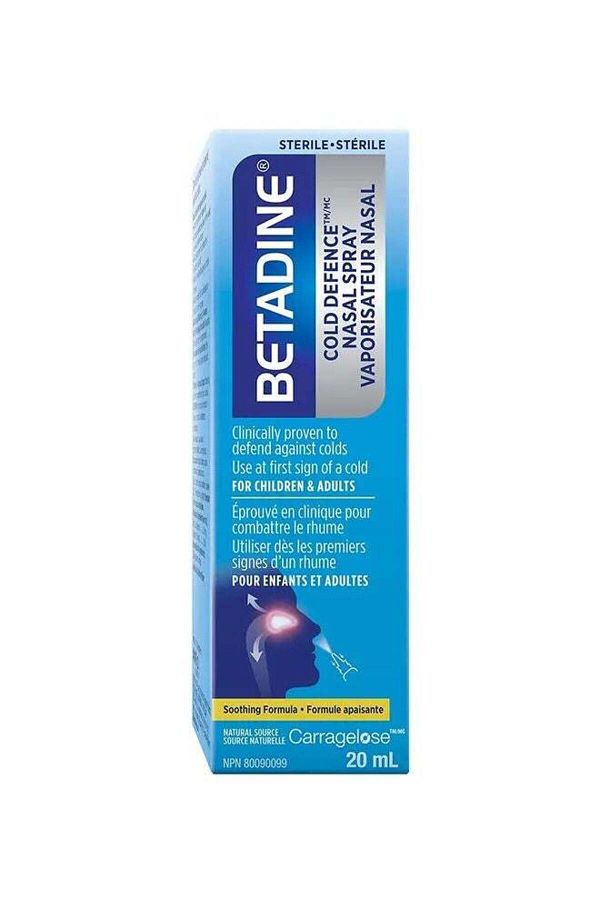 BETADINE-Cold Defence Nasal Spray Adult 20Ml 1