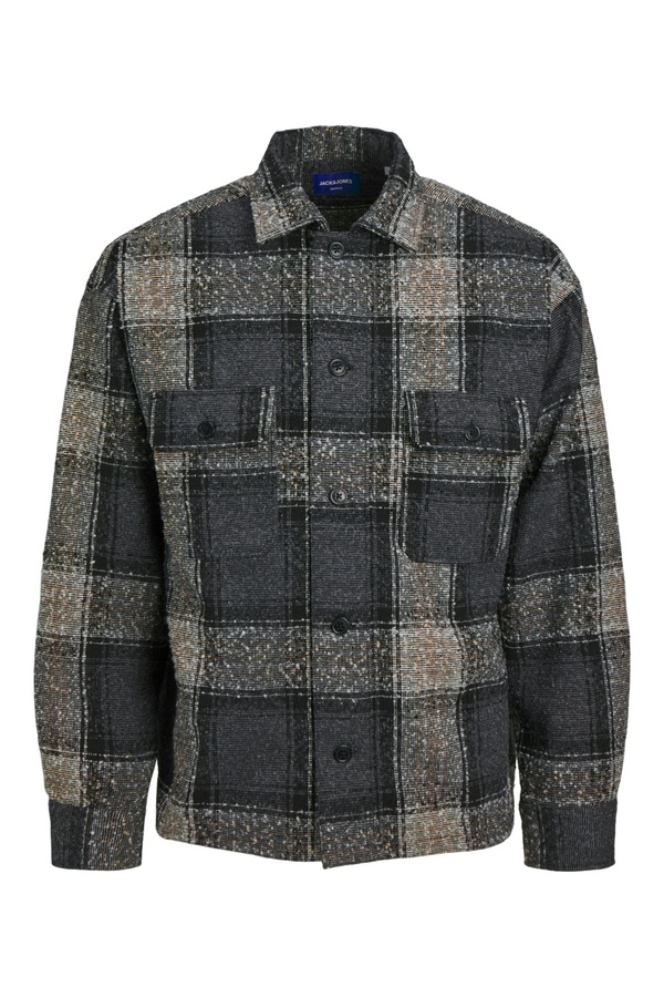 Jack & Jones Jorroxbury Boucle Overshirt Ls Ln Multicolor