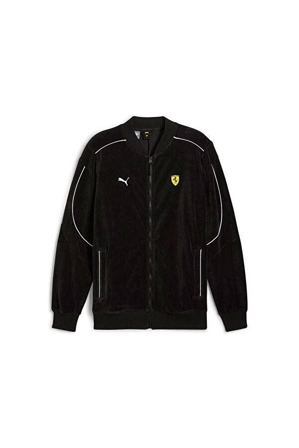 Puma Ferrari Race Mt7+ Men's Casual Jacket Black 62704301- Trendyol