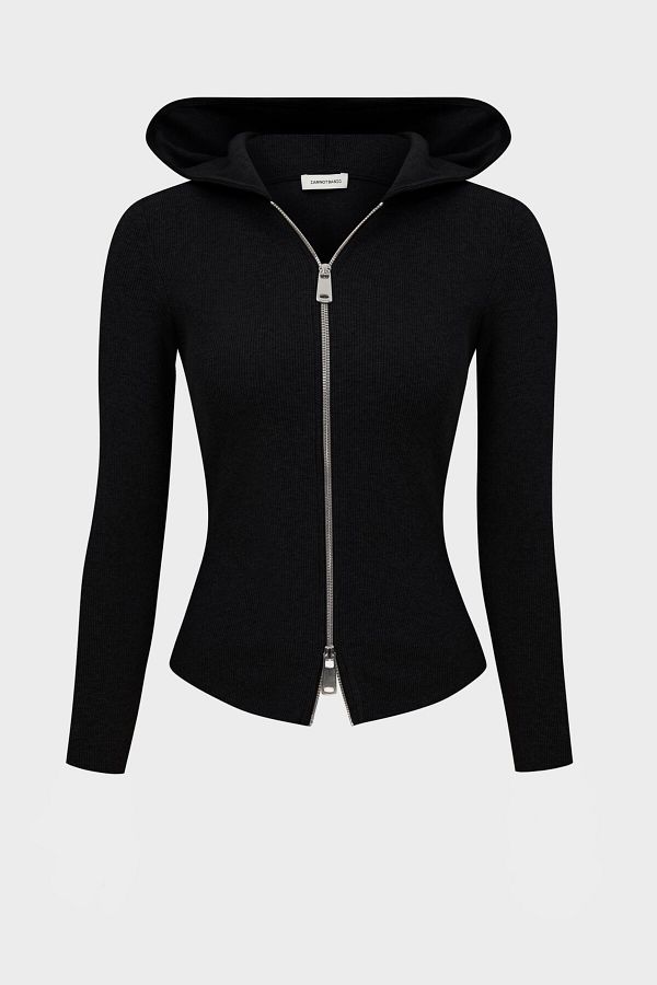 IAMNOTBASIC-Black Rowen Cardigan 1