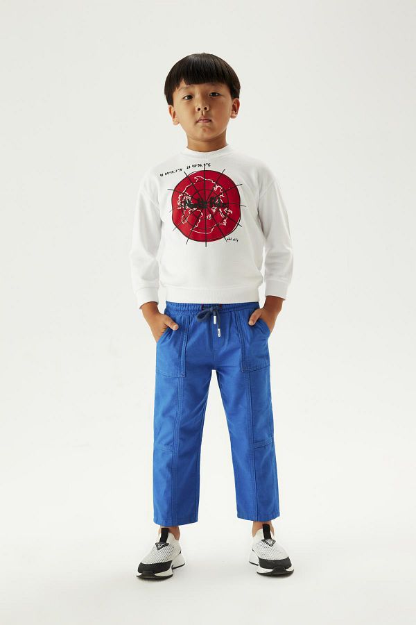 Nebbati-Bg Store Boy's Saks Pants 23Fw0Nb3233 1