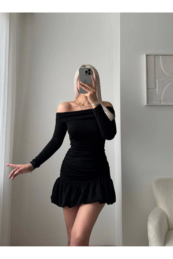 Balloon skirt dress new arrivals