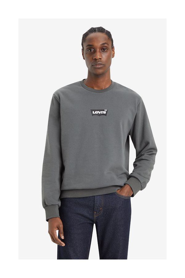 Levi's Standard Graphic Crew Men's Grey Sweatshirts 38423-0089 - Trendyol