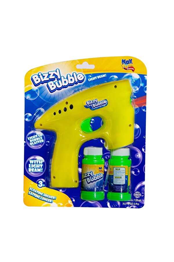 Doğan Oyuncak Dünyası Pilli Büyük Köpük Tabancası - Baloncuk Tabancası - Köpüklü Silah - Baloncuk Oyunu