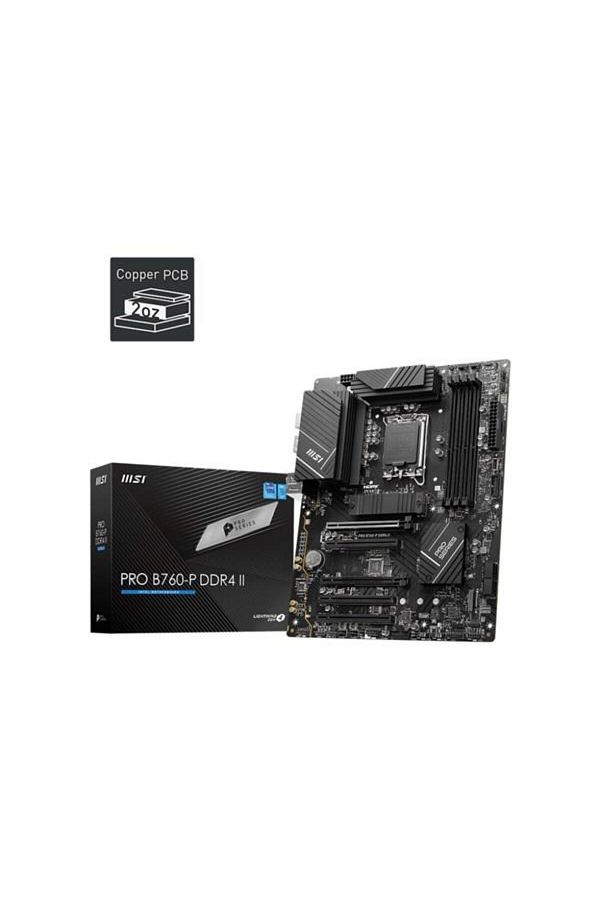 MSI-Pro B760-P Ddr4 Hdmi-Dp Pcie 4.0 1700P Atx 1
