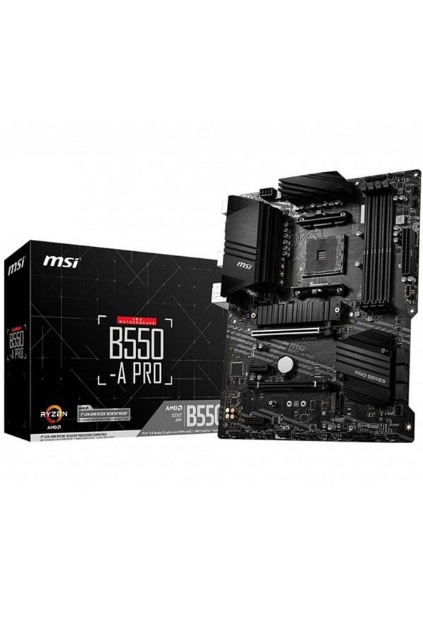 MSI-B550-A Pro Ddr4 M2 Pcie Nvme HDMI Dp Pcie 16X V4.0 Am4 Atx to Pcb Notification 1