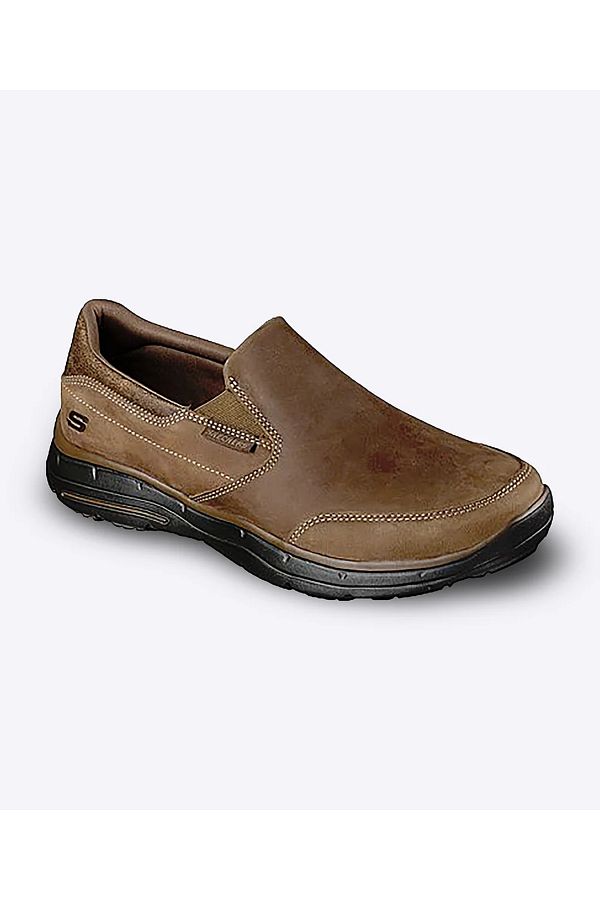 Skechers relaxed fit glides calculous slip on (men's) on sale