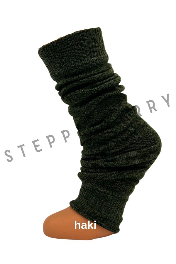 STEPPE BERRY-Jambiere de lână modernă kaki 1